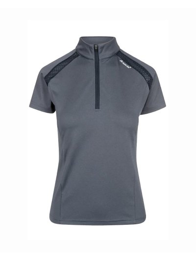 Polo technique d'entraînement gris pour femme - Paloma - Euro-Star