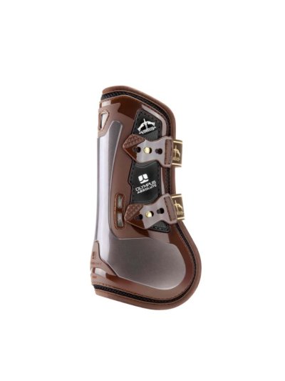 Protectores delanteros marrones de salto Olympus Absolute - Veredus