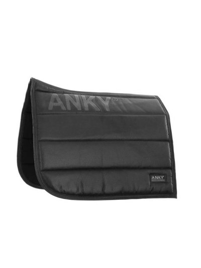 Dressage saddle pad in black (Black Sea) for horses - Anky