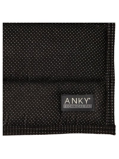Tapis de dressage noir (zwart) à pois argentés pour cheval - Anky - imagen 3