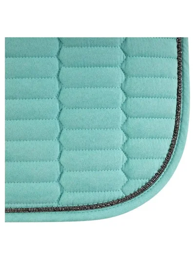 Tapis de dressage en suède turquoise (Pool Blue) pour cheval - Anky - imagen 2