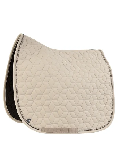 Tapis de dressage Vivacity beige (Island Fossil) pour cheval - Anky