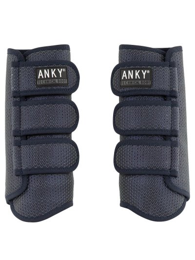 Lot de 2 protections de dressage bleu marine (dark navy) - Climatrole - Anky