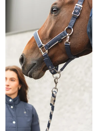Halter with lead rope in navy (Inkwell) - Anky - imagen 2
