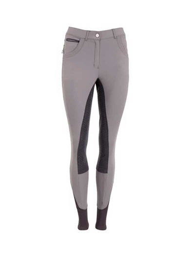 Pantalons gris (grip à fond intégral) pour femme - Anky