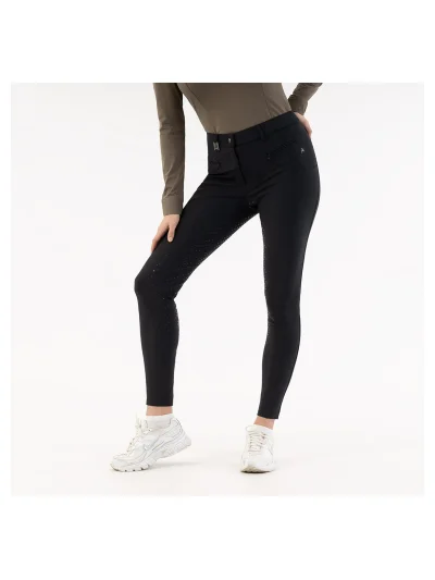 Pantalón de montar Clarity full grip negro (Black) para mujer - Anky