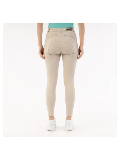 Pantalón de montar Clarity full grip beige (Island Fossil) para mujer - Anky - imagen 2