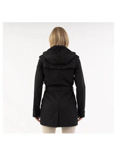 Trench impermeable negro (Black) para mujer - Anky - imagen 2