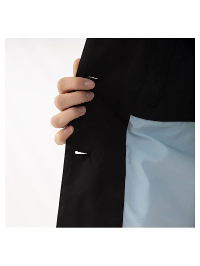 Trench impermeable negro (Black) para mujer - Anky - imagen 4