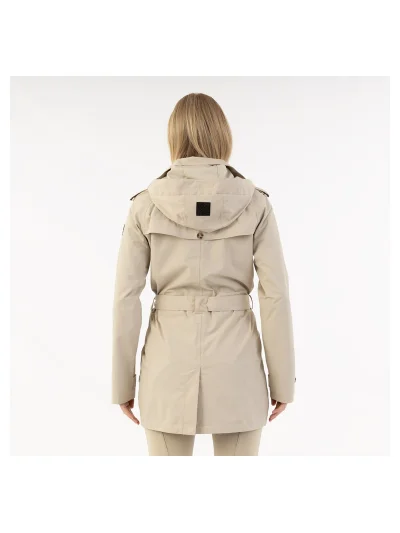 Trench coat in beige (Island Fossil) for women - Anky - imagen 2