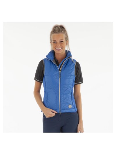 Gilet léger matelassé bleu (royal blue) pour femme - Anky