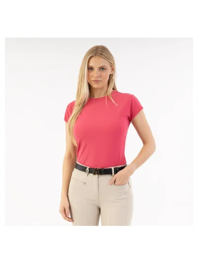 Camiseta técnica Performance fucsia (Innuendo) para mujer - Anky
