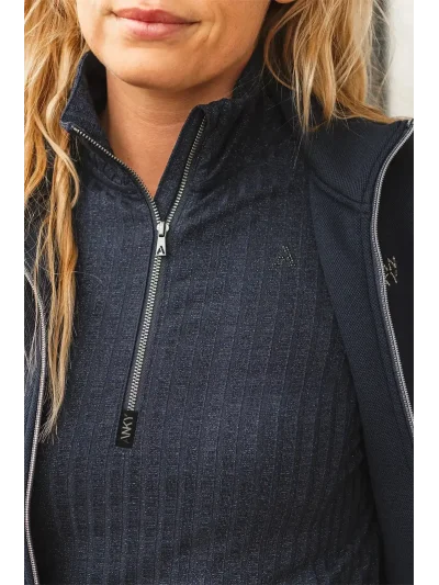 Pull à manches longues en bleu marine (Inkwell) pour femme - Anky - imagen 4
