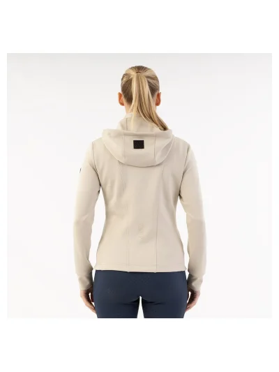 Hooded tech jacket in beige (Island Fossil) for women - Anky - imagen 2
