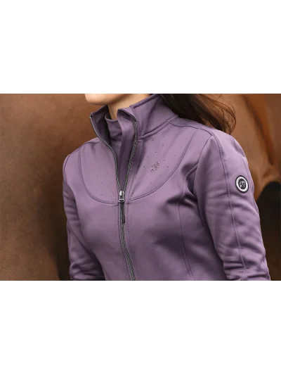 Chaqueta técnica midlayer en violeta (Vintage Violet) para mujer - Anky - imagen 2