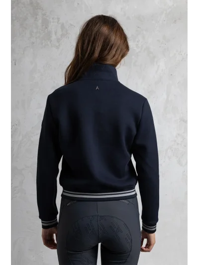 Veste sweat en bleu marine (Inkwell) pour femme - Anky - imagen 2