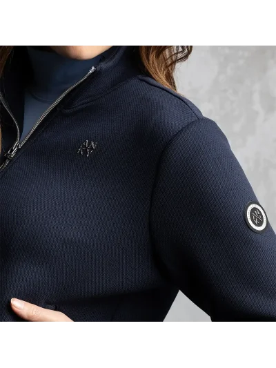 Veste sweat en bleu marine (Inkwell) pour femme - Anky - imagen 3