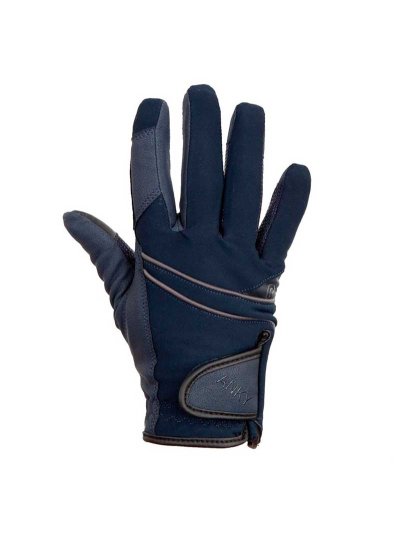 Gants d'hiver bleu marine avec grip - Anky