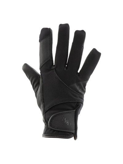 Gants techniques d'hiver noir (black) avec grip - Anky