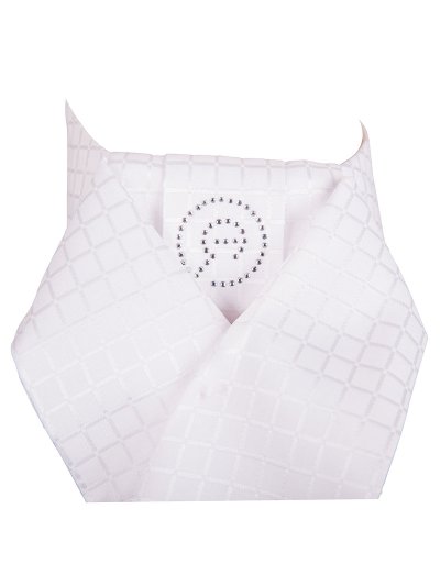 Plastron blanc (Delux) pour femme - Anky - imagen 2