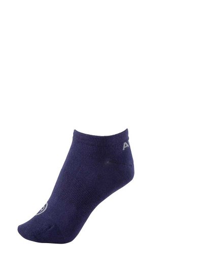 Socquettes bleu marine (dark blue) avec détails en gris - Anky