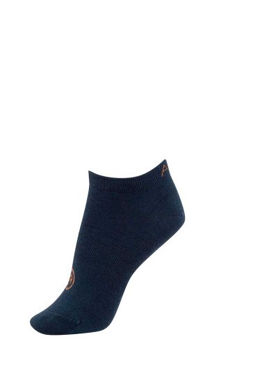 Socquettes bleu marine (dark navy) avec détails à paillettes cobriza - Anky