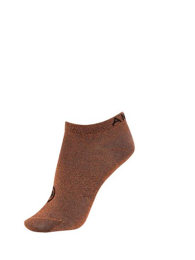 Socquettes marron effet paillettes cobriza (copper) - Anky