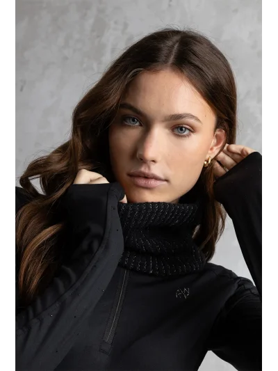 Cuello de punto en negro (Black) - Anky