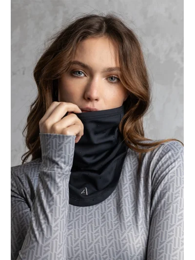 Braga de cuello en negro (Black) - Anky