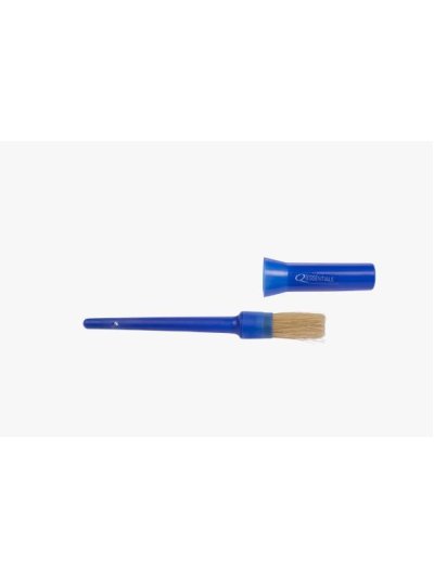 Cobalt Blue Hoof Brush with Special Cap - QHP