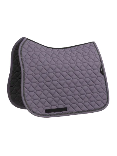 Sudadero de salto y doma acolchado Tech-Diamond morado con cristales para caballo EQGEMMA - Equiline