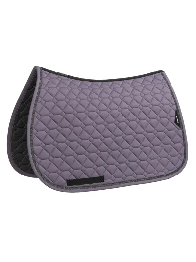 Sudadero de salto y doma acolchado Tech-Diamond morado con cristales para caballo EQGEMMA - Equiline - imagen 2
