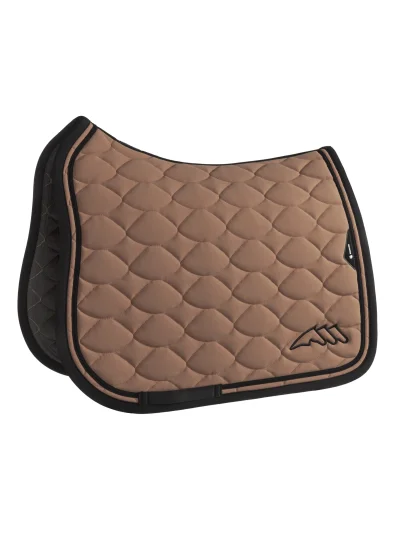 Sudadero de doma acolchado Tech-Almond marrón moka para caballo EQONDA - Equiline
