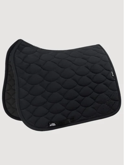 Sudadero de salto acolchado Tech-Almond negro con cristales para caballo EQTECH - Equiline - imagen 2