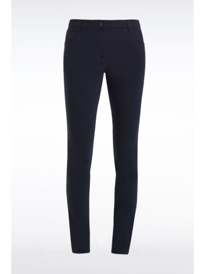 Pantalons skinny bleu marine muy élastiques pour femme - Cavalleria Toscana