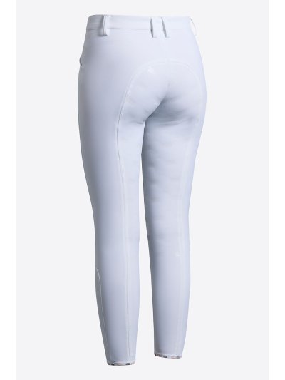 Pantalones de montar blancos full grip junior unisex - RG - imagen 2