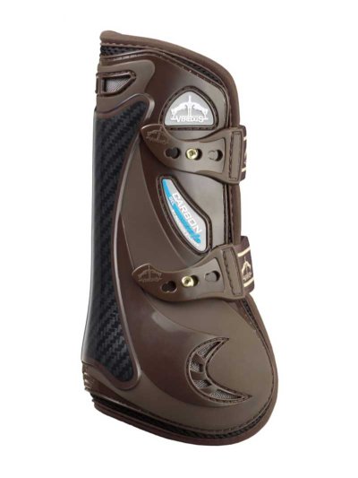 Guêtres Carbon Gel Vento antérieures marron - Veredus