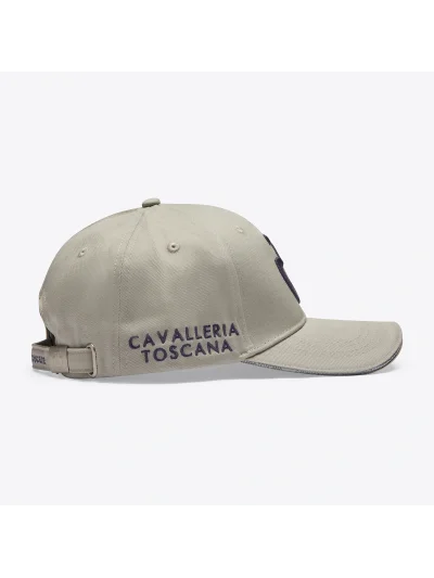 Casquette vert clair avec logo brodé gris - Cavalleria Toscana - imagen 2