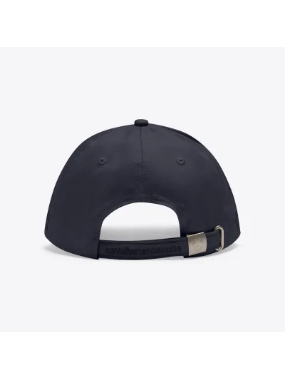 Casquette bleu cobalt avec logo brodé noir - Cavalleria Toscana - imagen 3