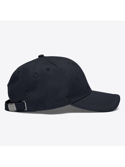 Casquette bleu marine avec micro-logos brodés - Cavalleria Toscana - imagen 4