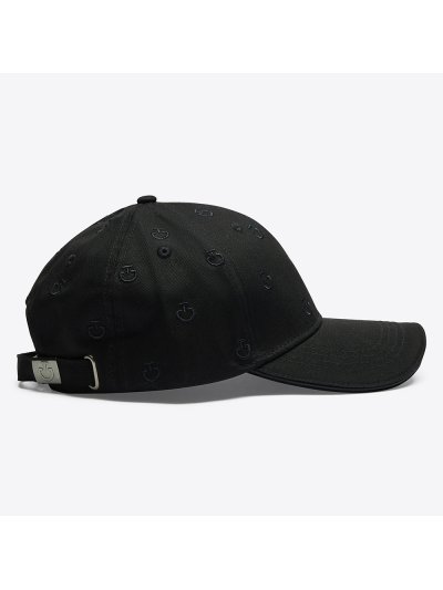 Casquette noire avec micro-logos brodés - Cavalleria Toscana - imagen 4