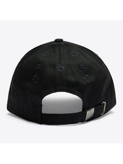 Casquette noire avec micro-logos brodés - Cavalleria Toscana - imagen 3