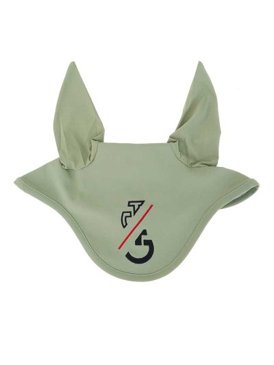 Bonnet vert clair avec fines oreilles élastiques pour cheval et poney - CT Team - Cavalleria Toscana
