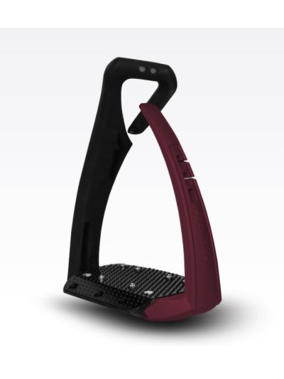 Estribos Color burdeos modelo Soft'Up Pro+ - Freejump