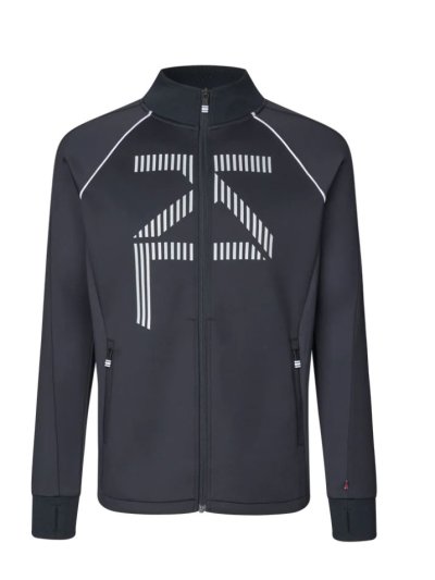 Chaqueta polar de malla transpirable color azul marino para hombre KLNev - Kingsland