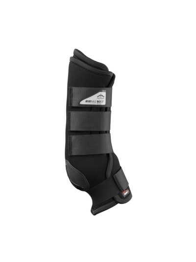 Protectores de viaje negros para caballo - Veredus