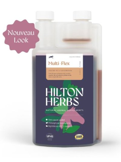 Food supplement for joint and muscle flexibility (1L) Multi-Flex Gold - Hilton Herbs