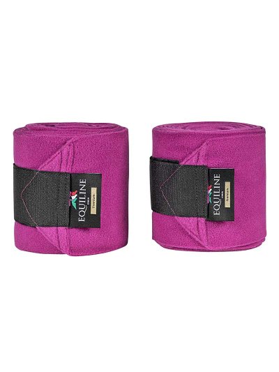 Lot de 2 Bandes polaires de travail violetas pour cheval - Codic - Equiline