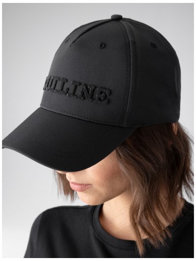 Casquette noir avec logo frontal effet cristal - Ginteg - Equiline - imagen 3