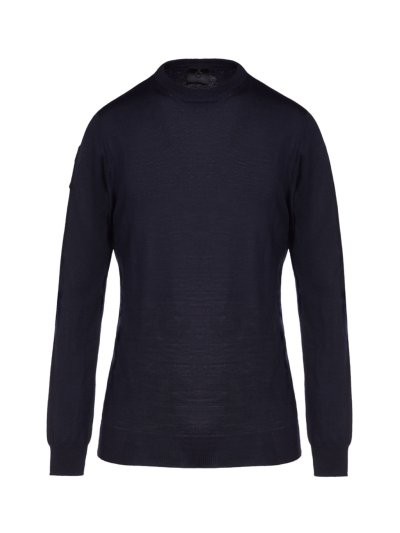 Pull en maille fin bleu marine pour femme - Cavalleria Toscana